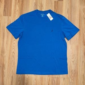 Nautica Blue Sleepwear Shirt - Size Medium